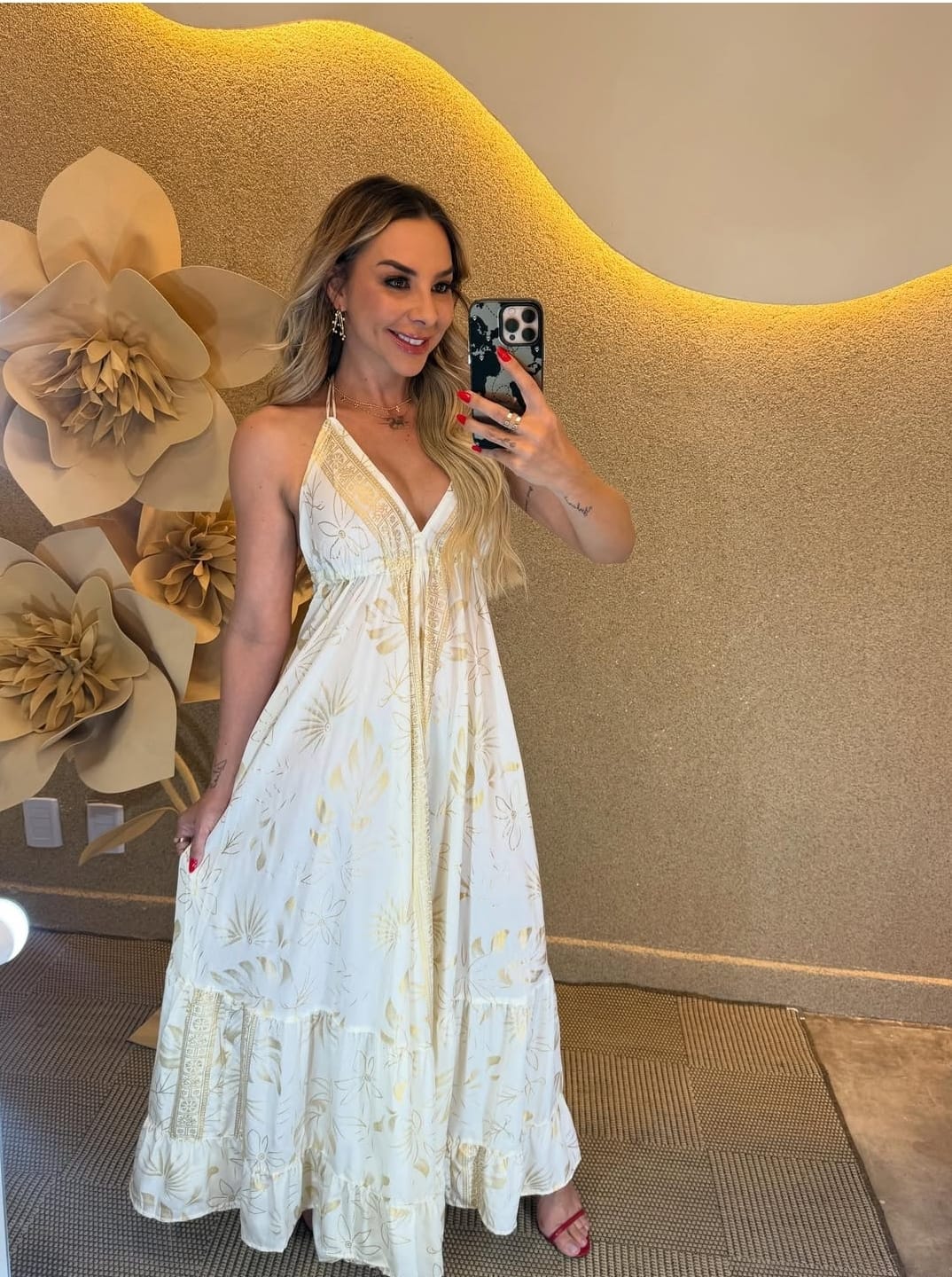 Vestido seda Sara