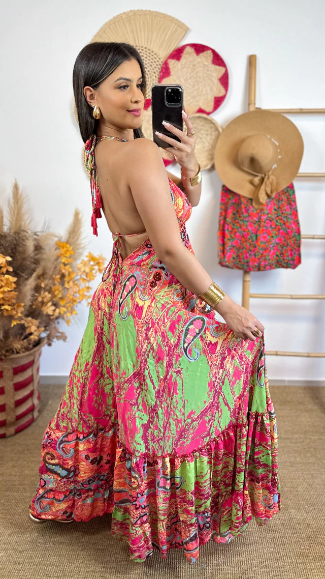Vestido Seda Jéssica
