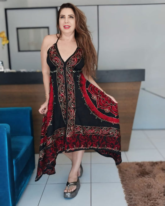 Vestido Trapézio bico Lolla