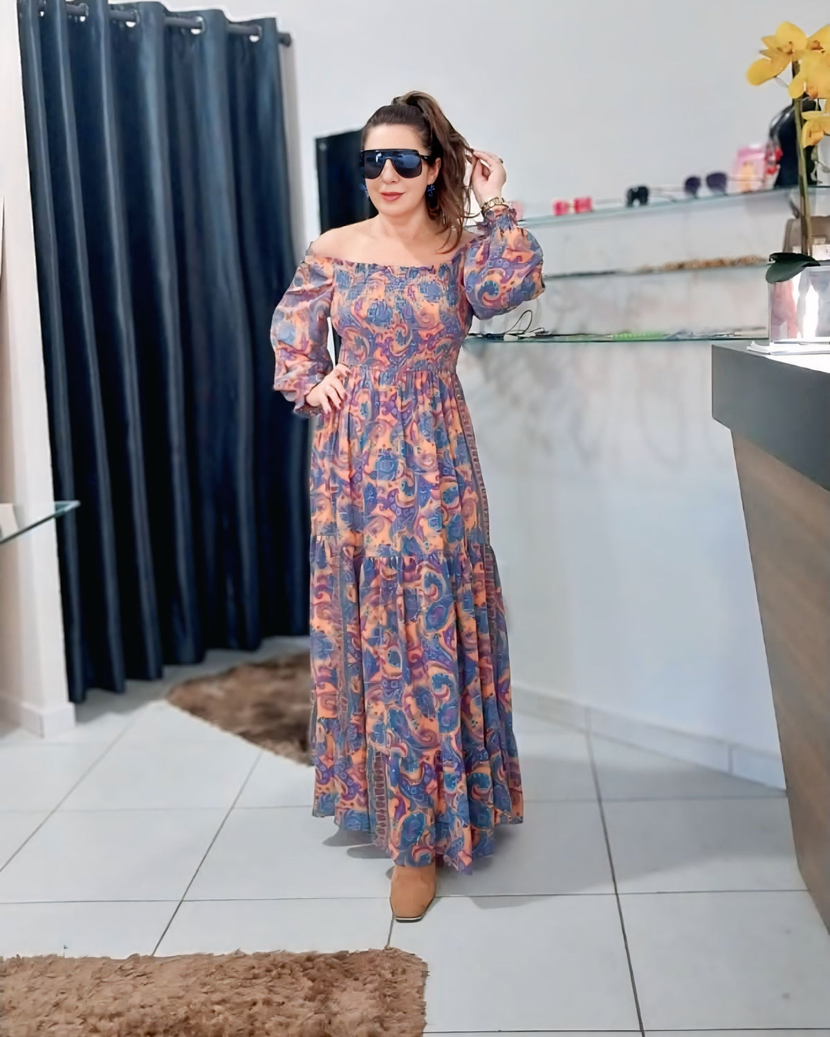 Vestido Seda Maisa