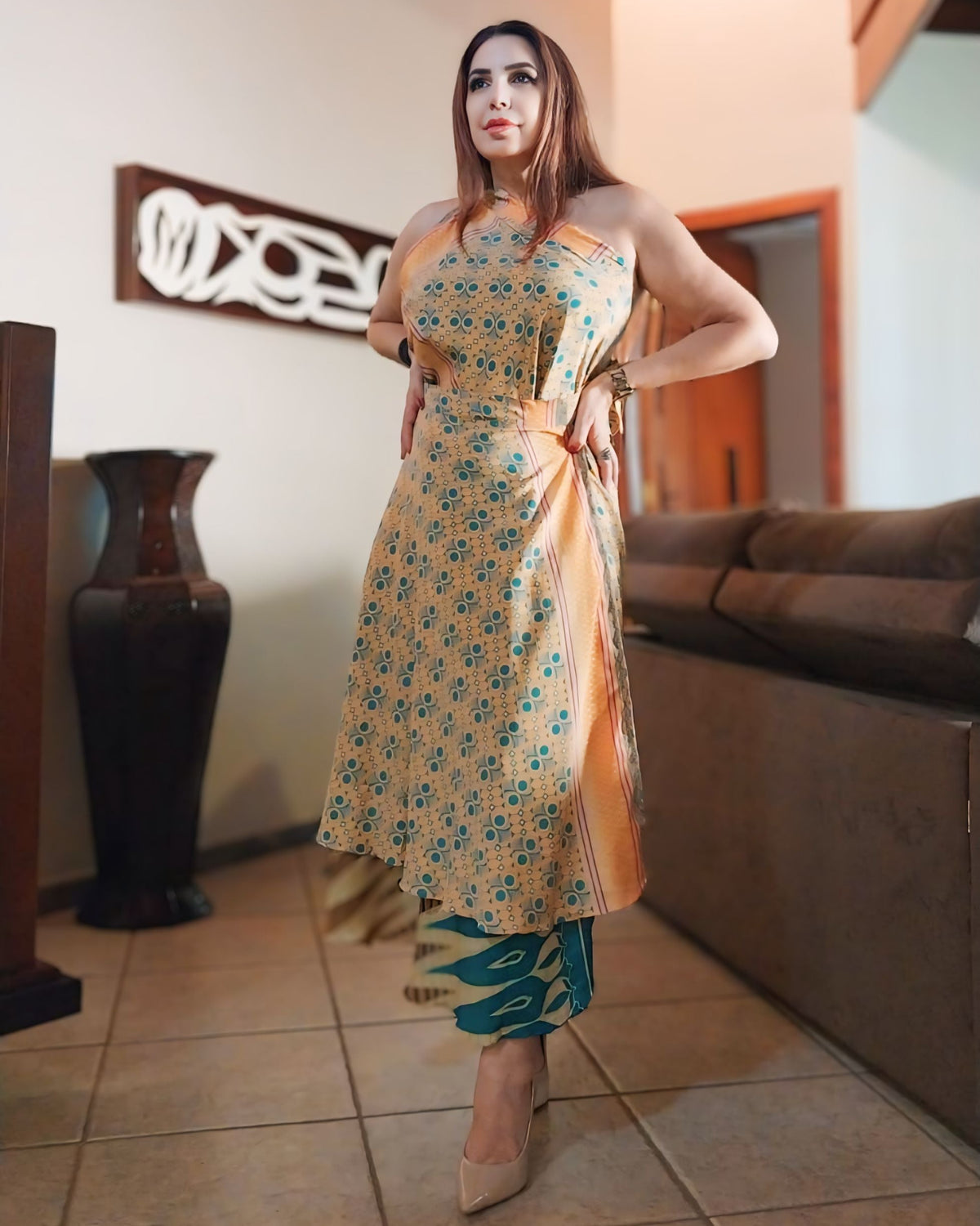 Saia envelope Seda 2 Faces